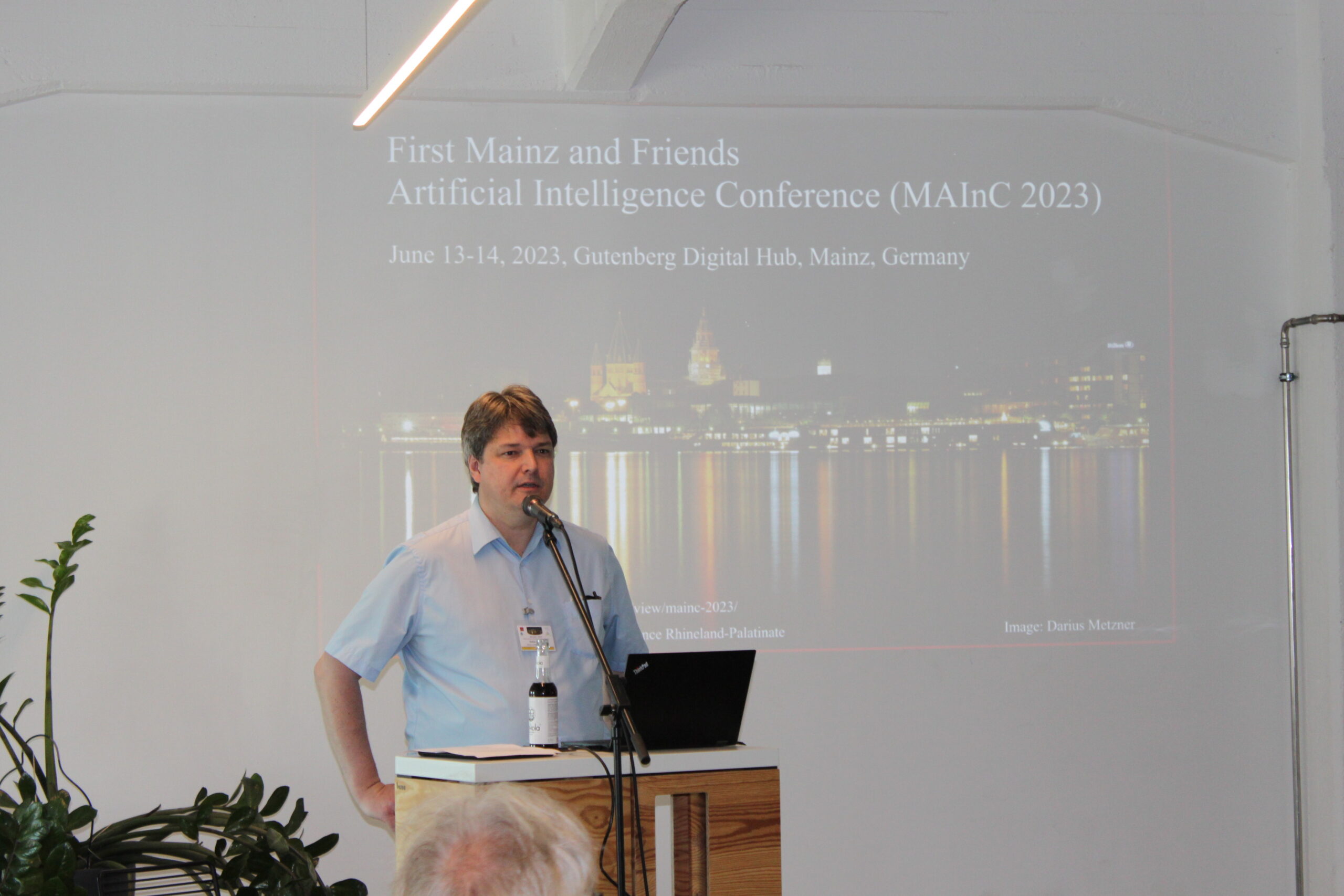 Imagescroller - Opening of the conference by Prof. Dr. Stefan Kramer